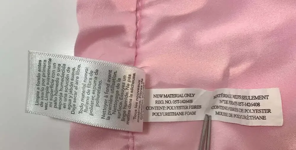 Carter's Unicorn white and pink satin lovey lovie